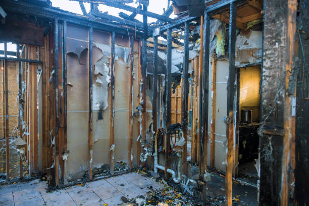 Professional Fire Damage Removal technician working in Cave Springs, AR